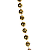 Gold 33" 12mm Bead Necklaces